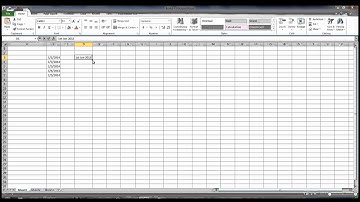 Auto-fill Sequential Dates in Excel Spreadsheet