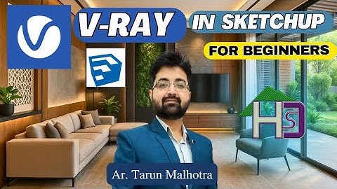 V-Ray for SketchUp Basics Explained | Hindi Complete Tutorial