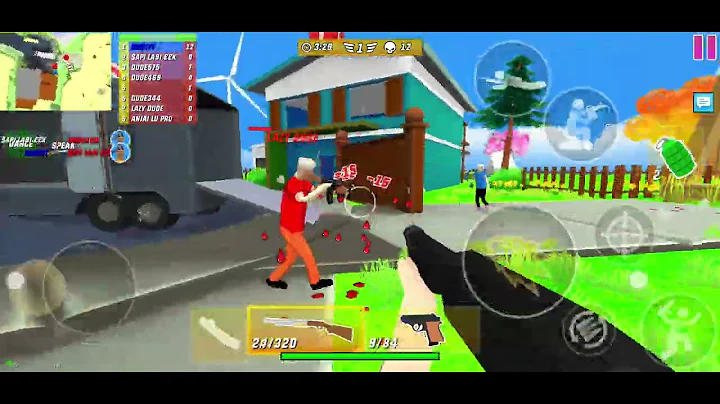 Dude Theft Wars Multiplayer | Shotgun 30 Kills 11 Deaths (Kinda Bad)