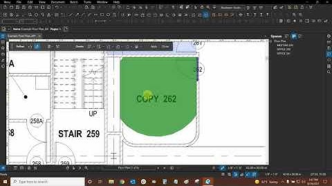 Spaces in Bluebeam Revu