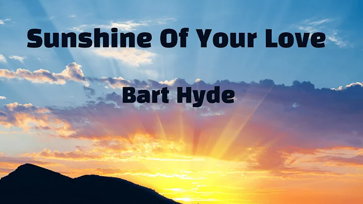 SUNSHINE OF YOUR LOVE (Classic Cream song performe...