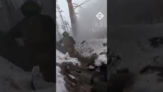 Ukrainian troops storm Russian positions in the Kreminna Forest near Bakhmut image