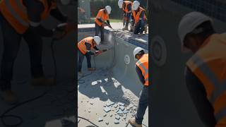 How We Build Massive Modern Concrete Pools