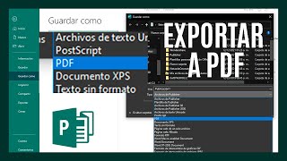 Convert Publisher file to PDF document screenshot 5