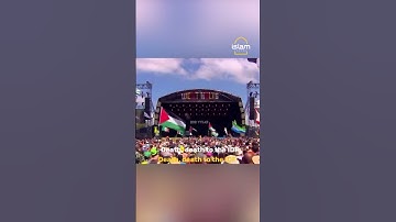 Thumbnail of Bob Vylan chants "death to the IDF" | Islam Channel
