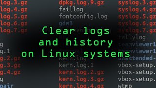 Clear the Logs & History on Linux Systems to Delete All Traces You Were There [Tutorial] by Null Byte 68,793 views 3 years ago 9 minutes, 38 seconds