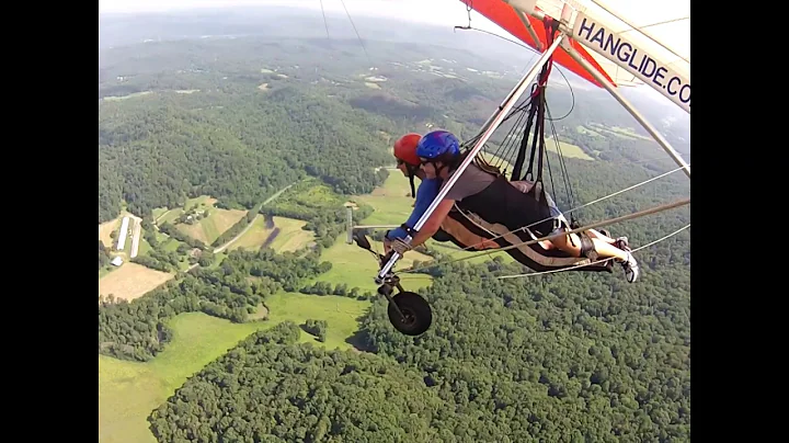 Stacey Messmer's Hang Gliding Tandem at Lookout Mo...