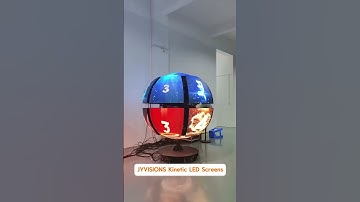 Which Rotating LED screen is your favorite? #technology #ledscreen #artist  #museum