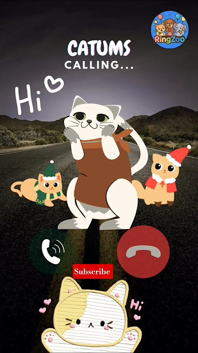 😺🤙 🛣️#ringtone #catshorts #cutepets #animalshorts #catsoftiktok #funnyanimals #dailyaww #2025trends