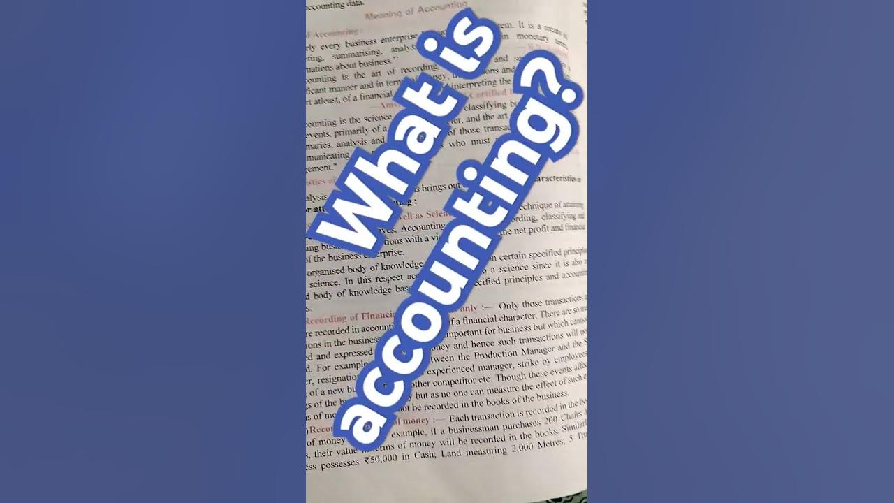 what-is-accounting-class-11-chapter-1-youtube