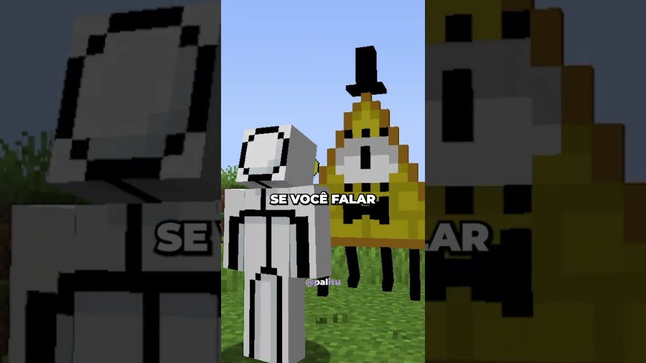 Não Fale com ELE! #minecraft
