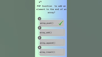 Quiz on PHP Arrays  l  | PHP for beginners