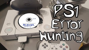 Finding PS1 Errors!