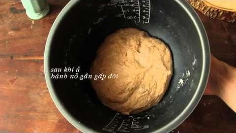 Cách làm bánh mì ngũ cốc bằng nồi cơm điện - day hoc nau an