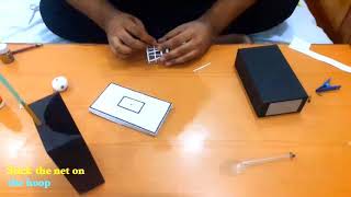 Fun Basketball game at home using cardboard boxes | DIY | Easy baseball game