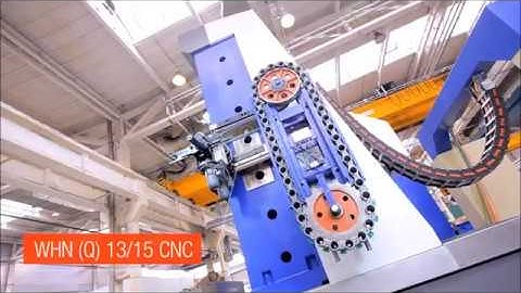 Presentation of table-type machine WHN(Q) 13/15 CNC