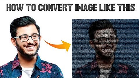 HOW TO CONVERT IMAGE INTO ASCII ART // MUST WATCH