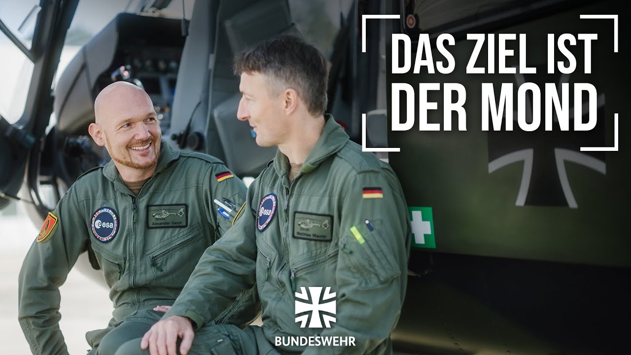 Astronauten bereiten sich bei der Bundeswehr auf Mondlandung vor | Bundeswehr