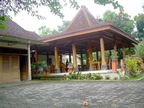 Desain Rumah  Teras Joglo Kayu  Unik  Dan  Cantik  YouTube