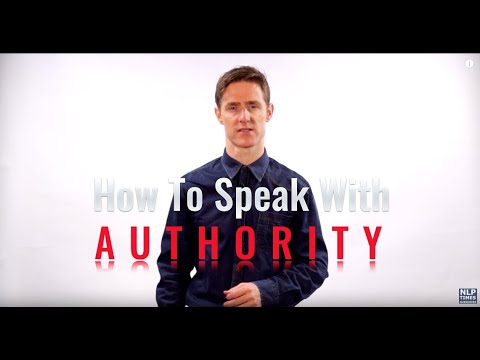 Video: Hvordan Man Kan Være En Autoritet