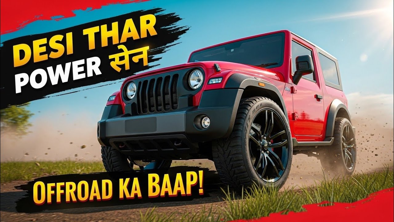 Indian Modified THAR Game Live | Off-Road King Ya Accident ? 2026 #shortsfeed