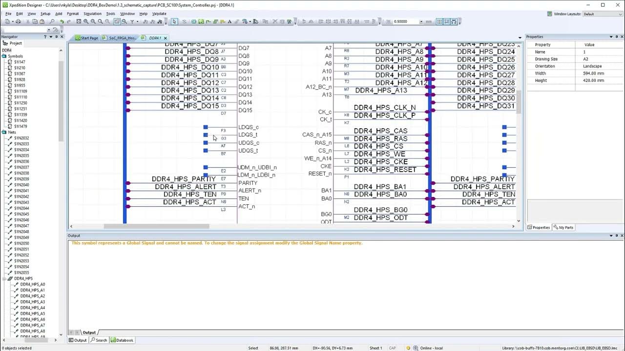 Starting schematic capture for a DDR4 circuit | PCB design flow series