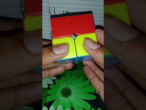 how to solve rubiks cube (easy) and magic tricks 😱😱 2K24 2 by 2 #AM creation #shorts #viral