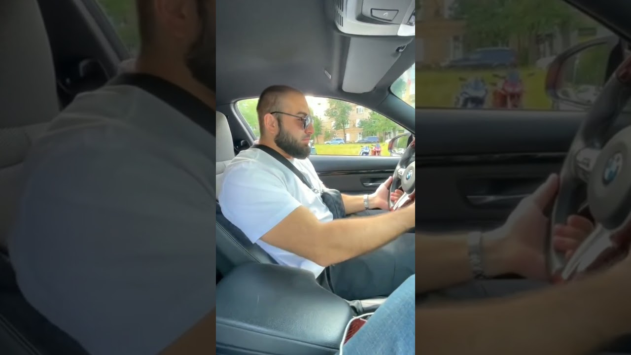 Саид разбился на бмв