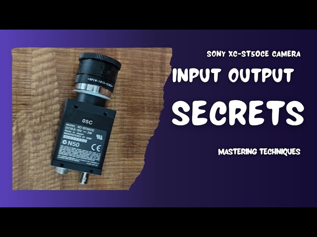 Sony XC-ST50CE C-Arm Camera: Input/Output Secrets! - YouTube