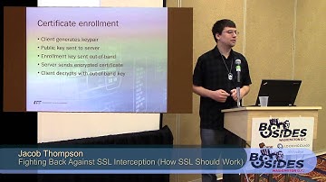 BSides DC 2014 - Fighting Back Against SSL Interception (or How SSL Should Work)