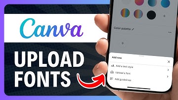 How to Upload Fonts in Canva Mobile (2025)