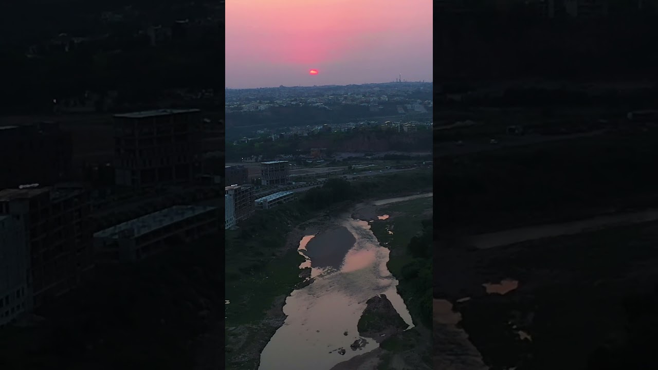 The Sunset and Soan River! 