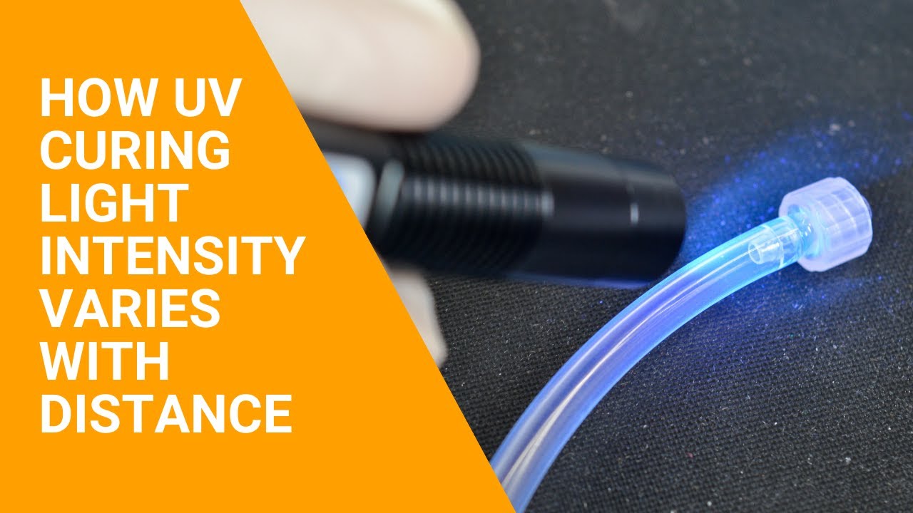 How UV Curing Light Intensity Varies with Distance 