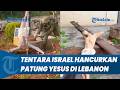 BLASPHEMY! Israeli Soldiers Destroy Jesus Statue Amid Lebanon Invasion