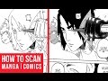 How To Scan Manga | Comic Pages