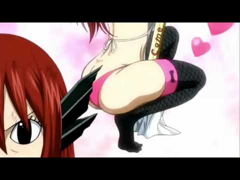 Fairy Tail Erza Reveals Her Horny Side - YouTube.