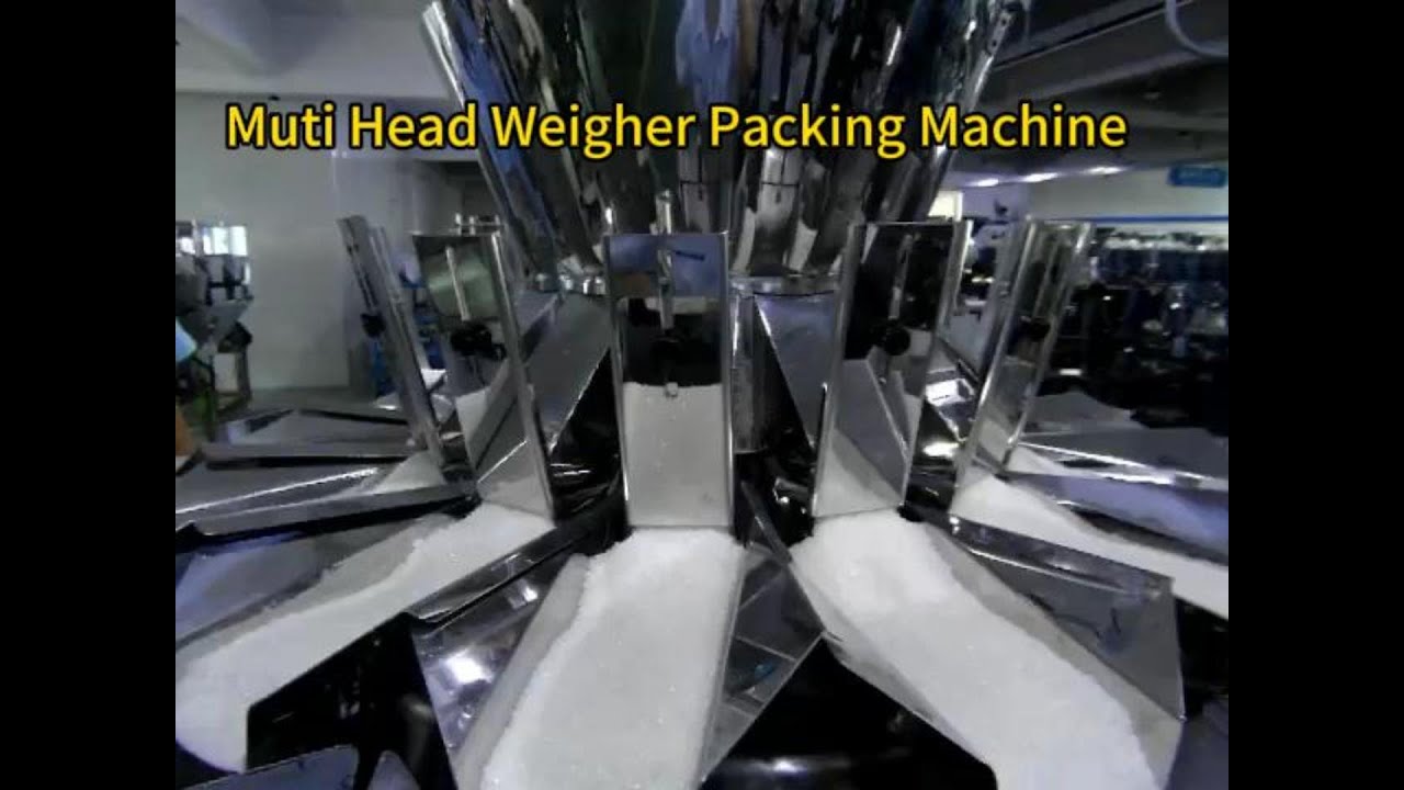 Muti Head Weigher Automatic Weighing Scale Rice Sugar Weigher Packing Machine
