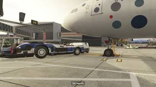 MSFS2024 Debug menu get rid of wheel chocks and engine covers faster
