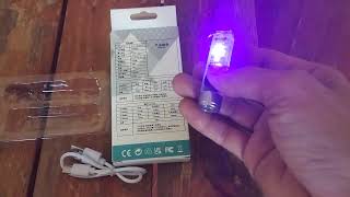Unboxing flashlight fy11 mini keychain flashlight 2024