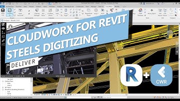 CloudWorx for Revit / Steel Digitizing from point clouds