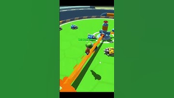 Stumble Guys NEW MAP Bot Bash Gameplay #shorts #stumbleguys