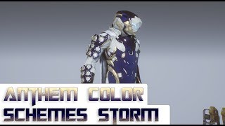 Anthem - 5 Color Schemes For The Storm Javelin