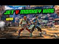 Jet vs. Monkey King monkey 🐒 || Shadow fight arena