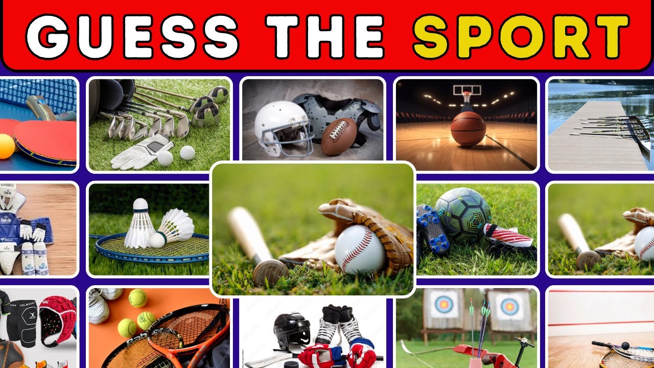 Guess the Sport by Equipment 🏀⚽🏈 | Sports Quiz Challenge