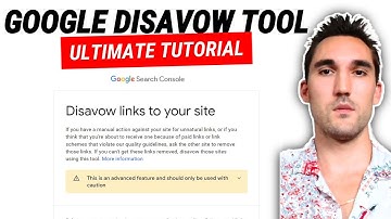 Google Disavow Tool Tutorial: How to Disavow Backlinks