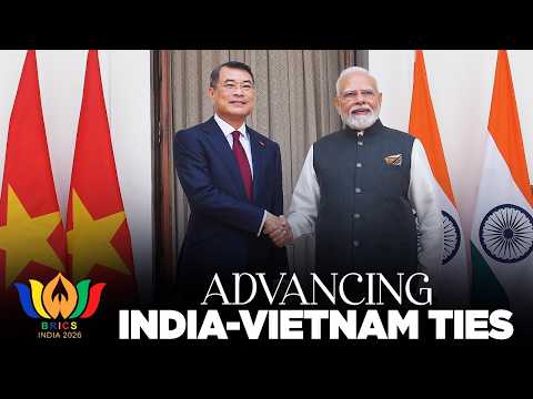 PM Modi holds a meeting with Prime Minister Le Minh Hung of Vietnam