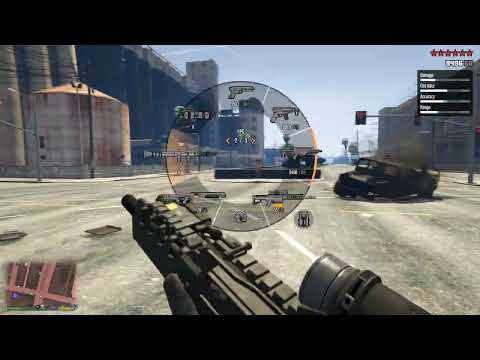 GTA 5 - Trevor’s First Person Mafia Factory Rampage + Ten Star Escape
