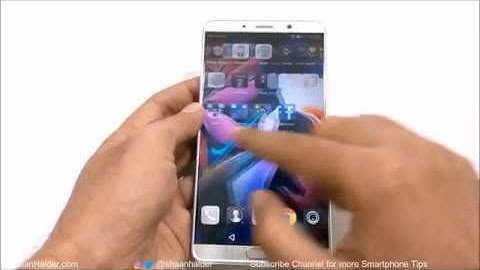 Huawei Mate 10 / Mate 10 Pro - How to Customize the Display and Home Screen