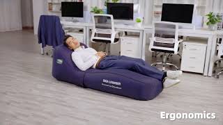 GIGA Lounger GS1 - One Button Automatic Inflatable Air Lounger (Family)