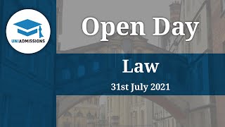 Law Open Day | UniAdmissions